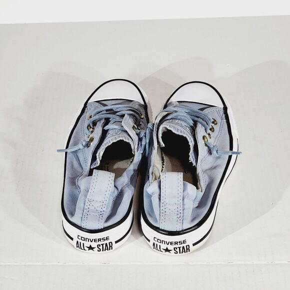 Converse All Star Sneakers Shoreline Womens Sz 6 Slip On Stretch Blue Canvas - Picture 5 of 9